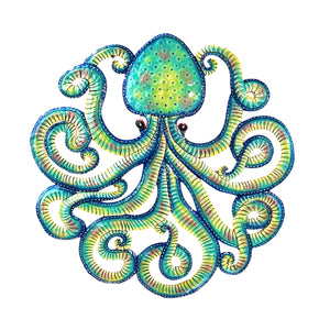 Jumbo Turquoise Octopus