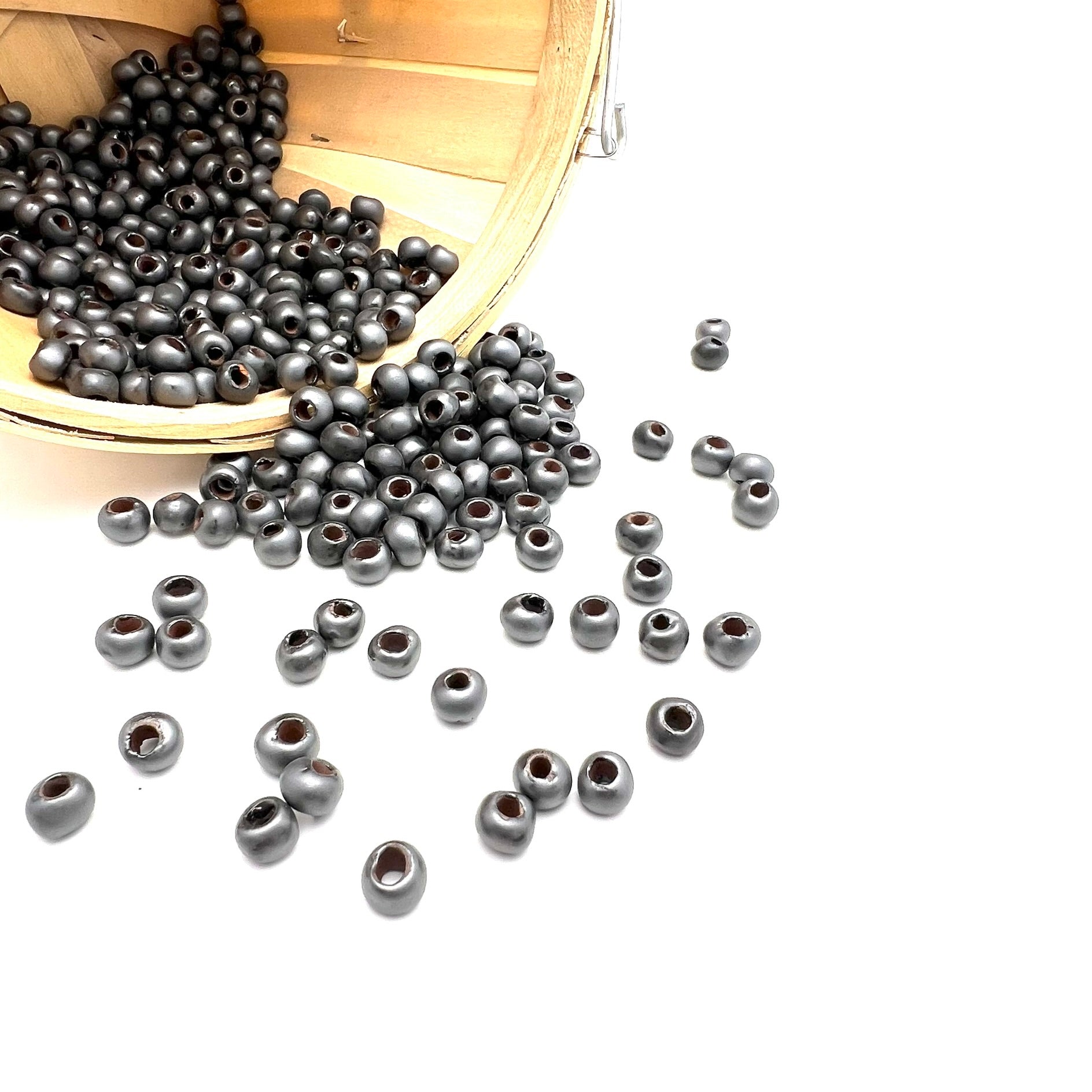 Bulk Beads - Gun Metal Gray