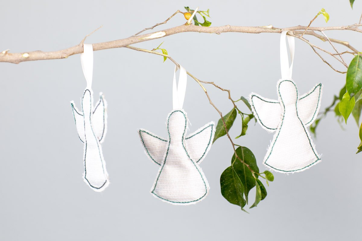 Fabric Angel Ornament