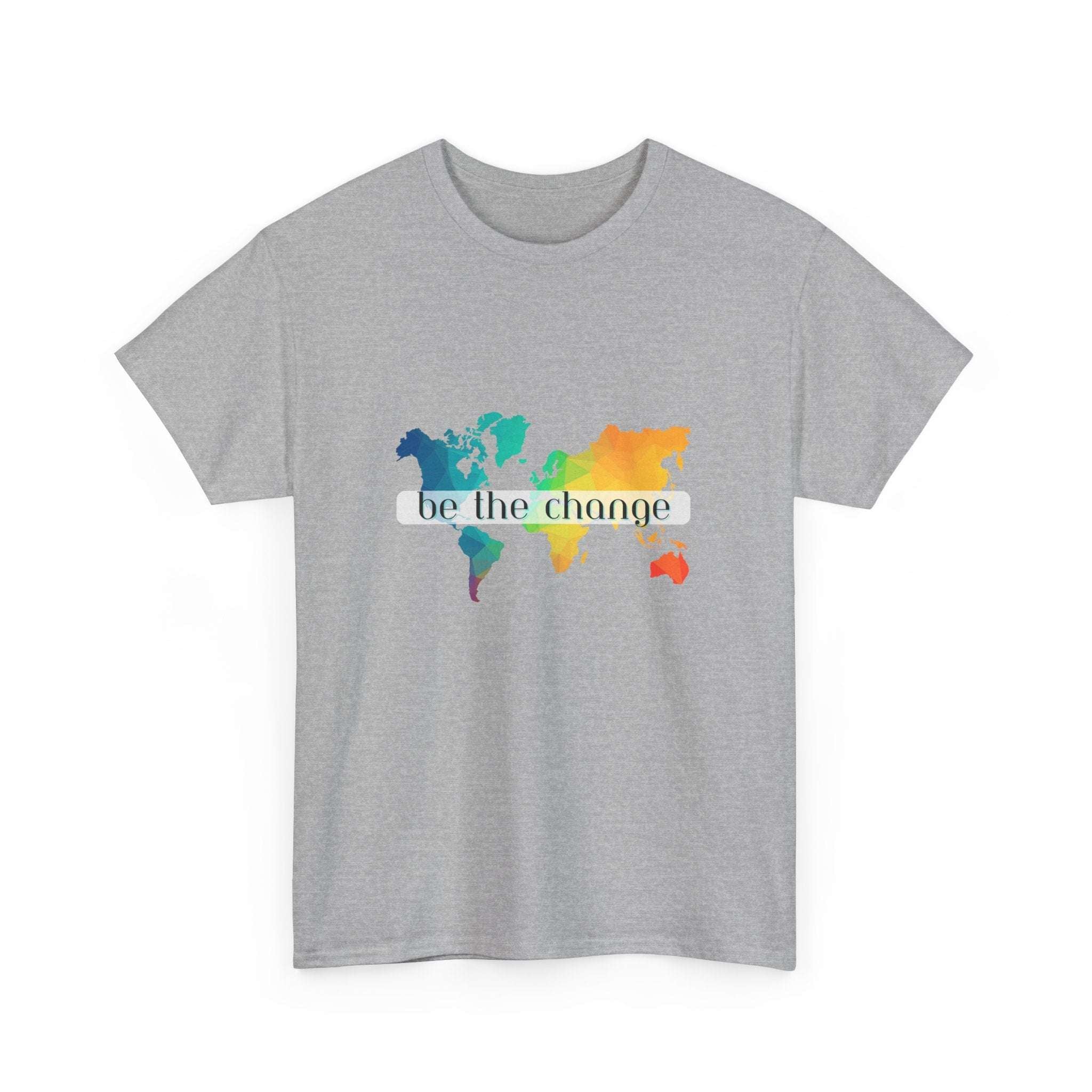 Be the Change World Map Tee