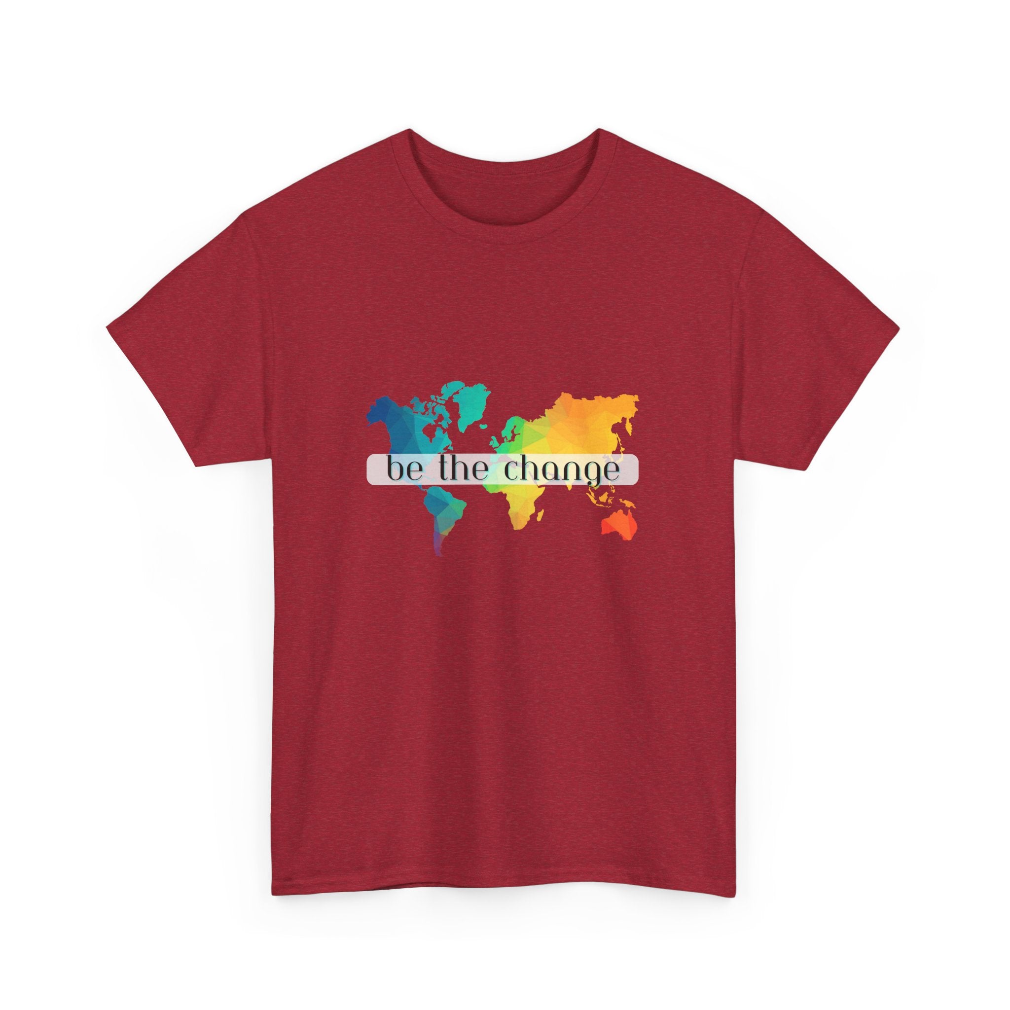 Be the Change World Map Tee