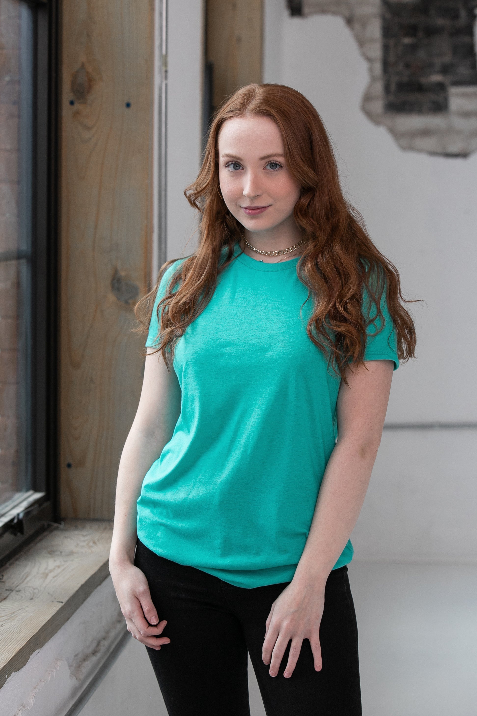 Ladies Eco-Triblend Short Sleeve Tee (Fashion Colors)