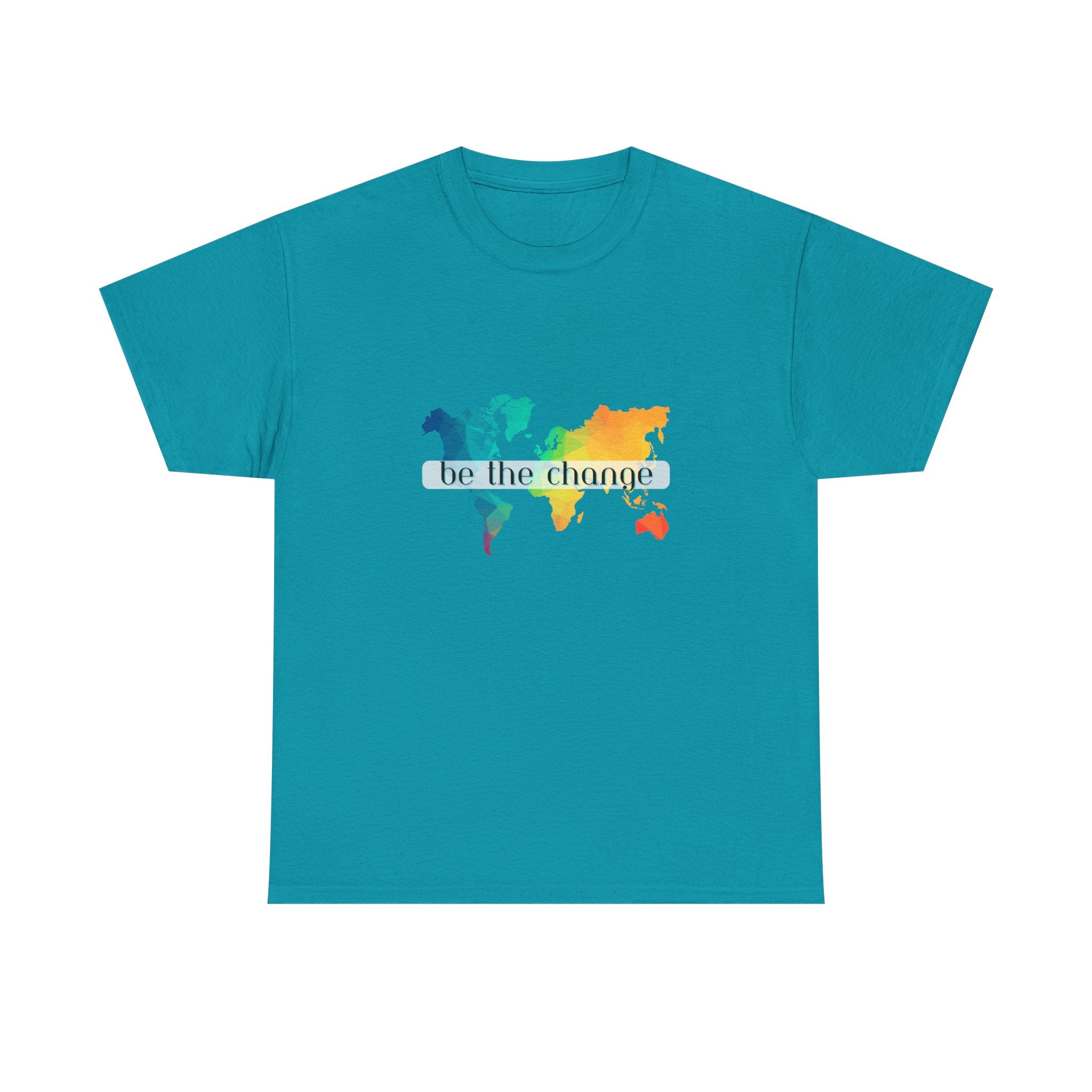 Be the Change World Map Tee