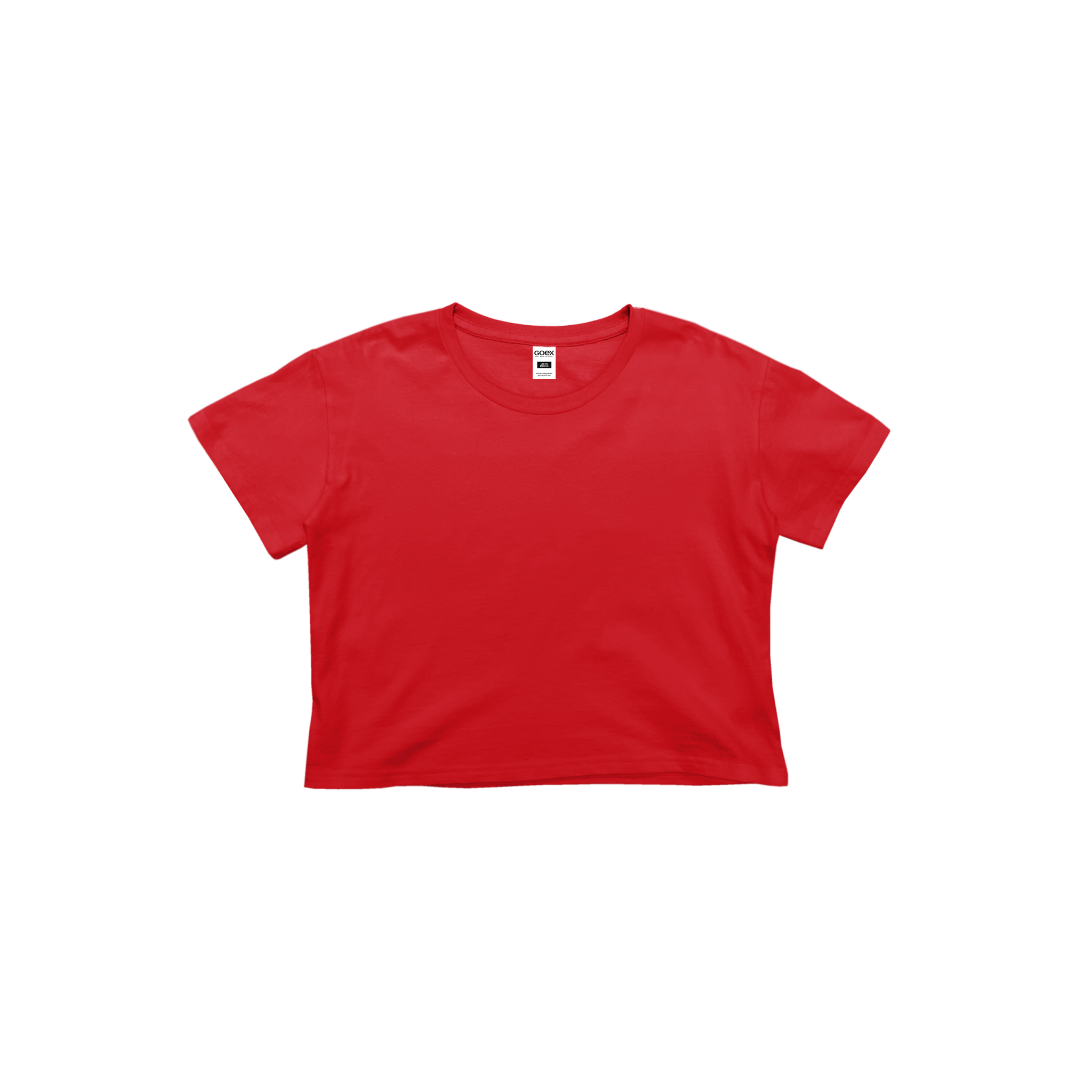 Ladies Premium Cotton Crop Tee