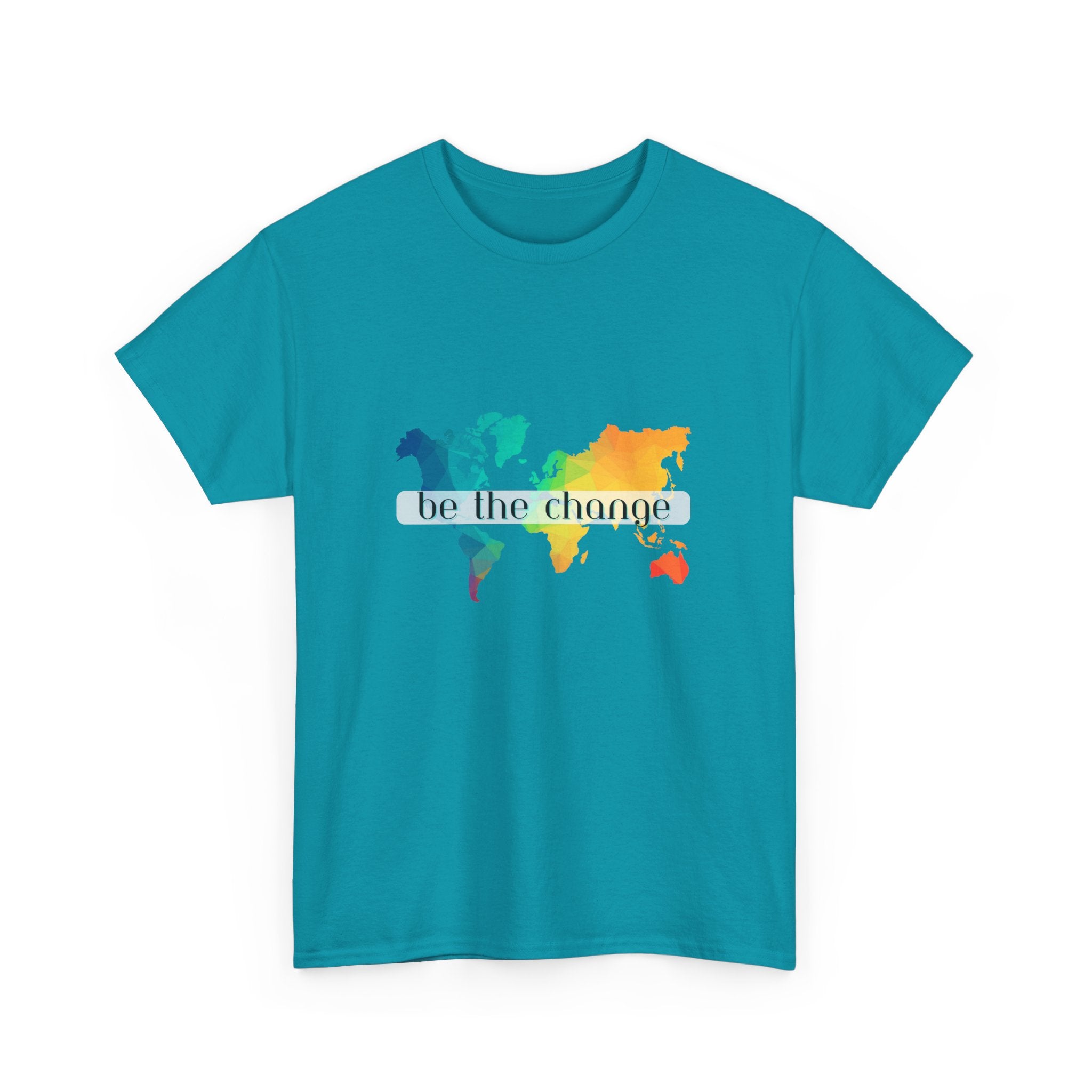 Be the Change World Map Tee