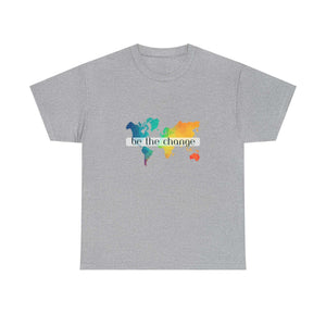 Be the Change World Map Tee