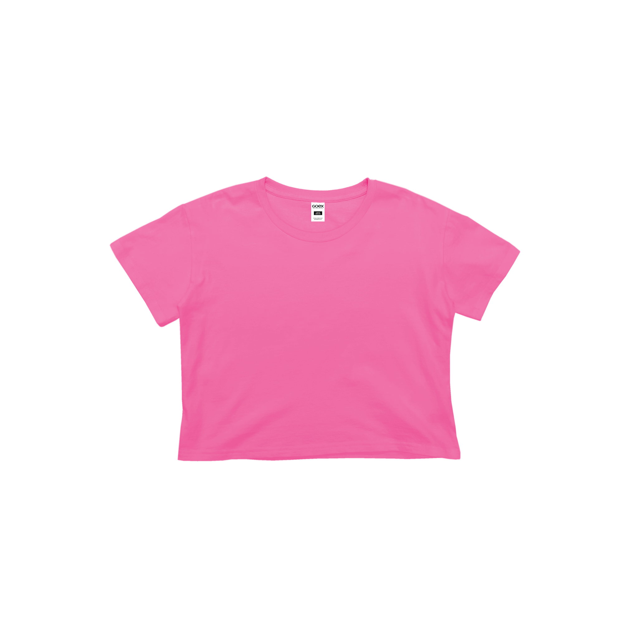 Ladies Premium Cotton Crop Tee