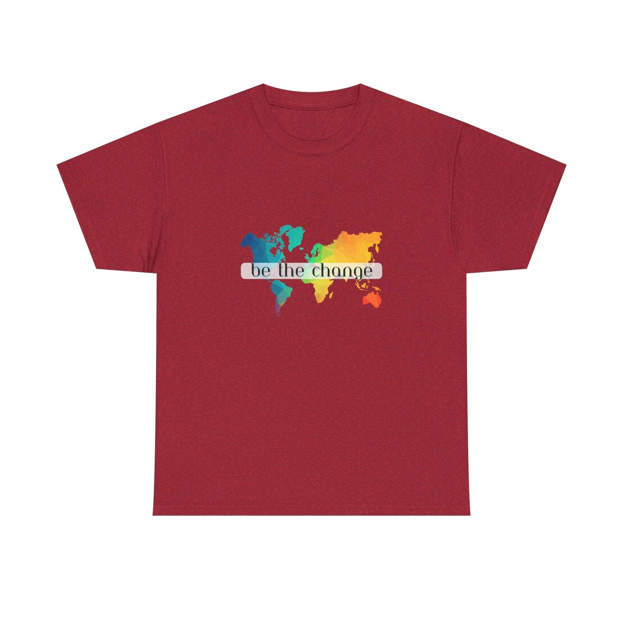 Be the Change World Map Tee