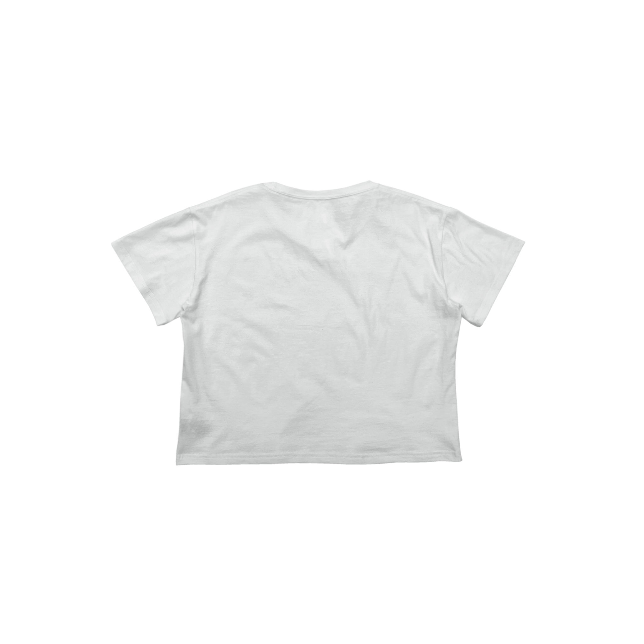 Ladies Premium Cotton Crop Tee