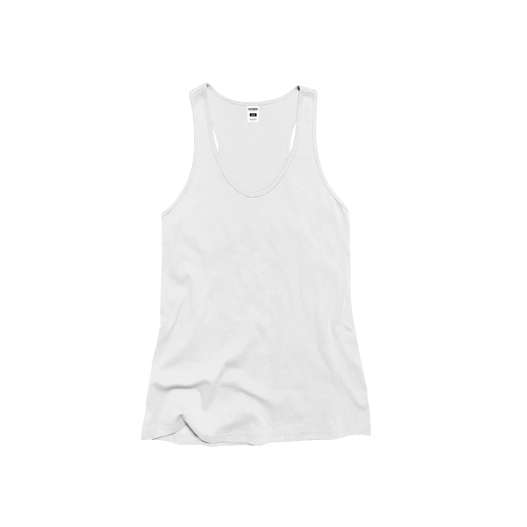Ladies Premium Cotton Rib Racerback Tank