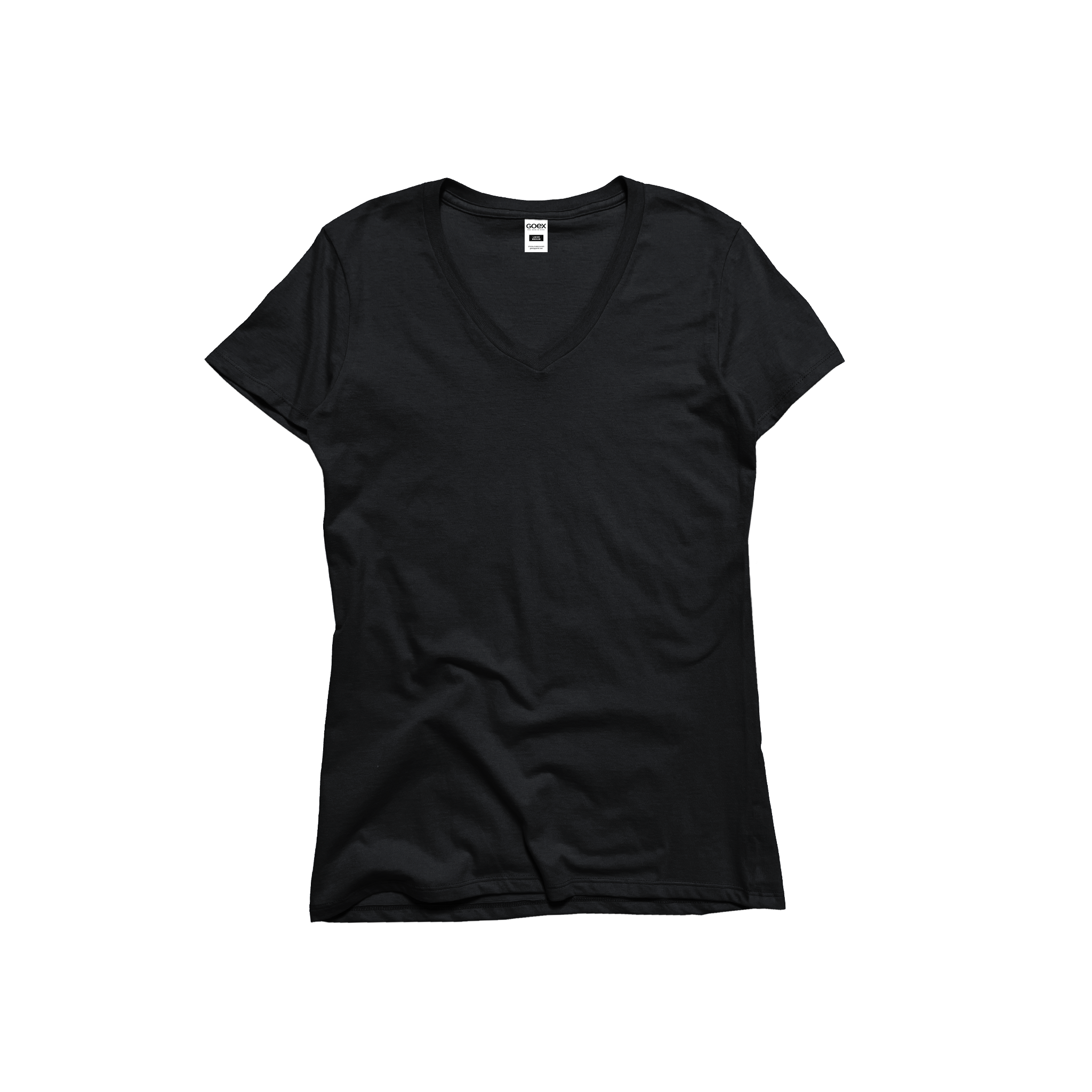 Ladies Premium Cotton Short Sleeve V-Neck Tee