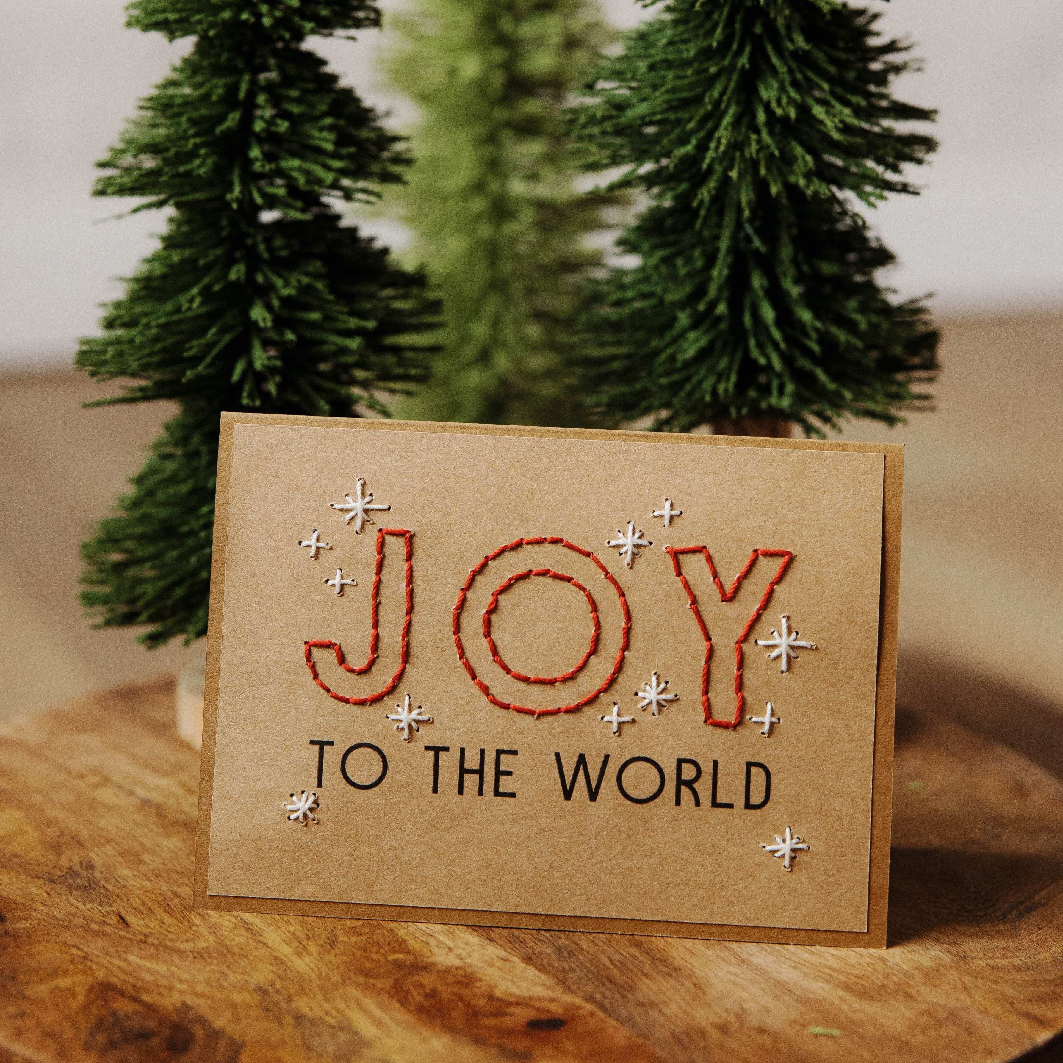 Joy to the World Greeting Cards