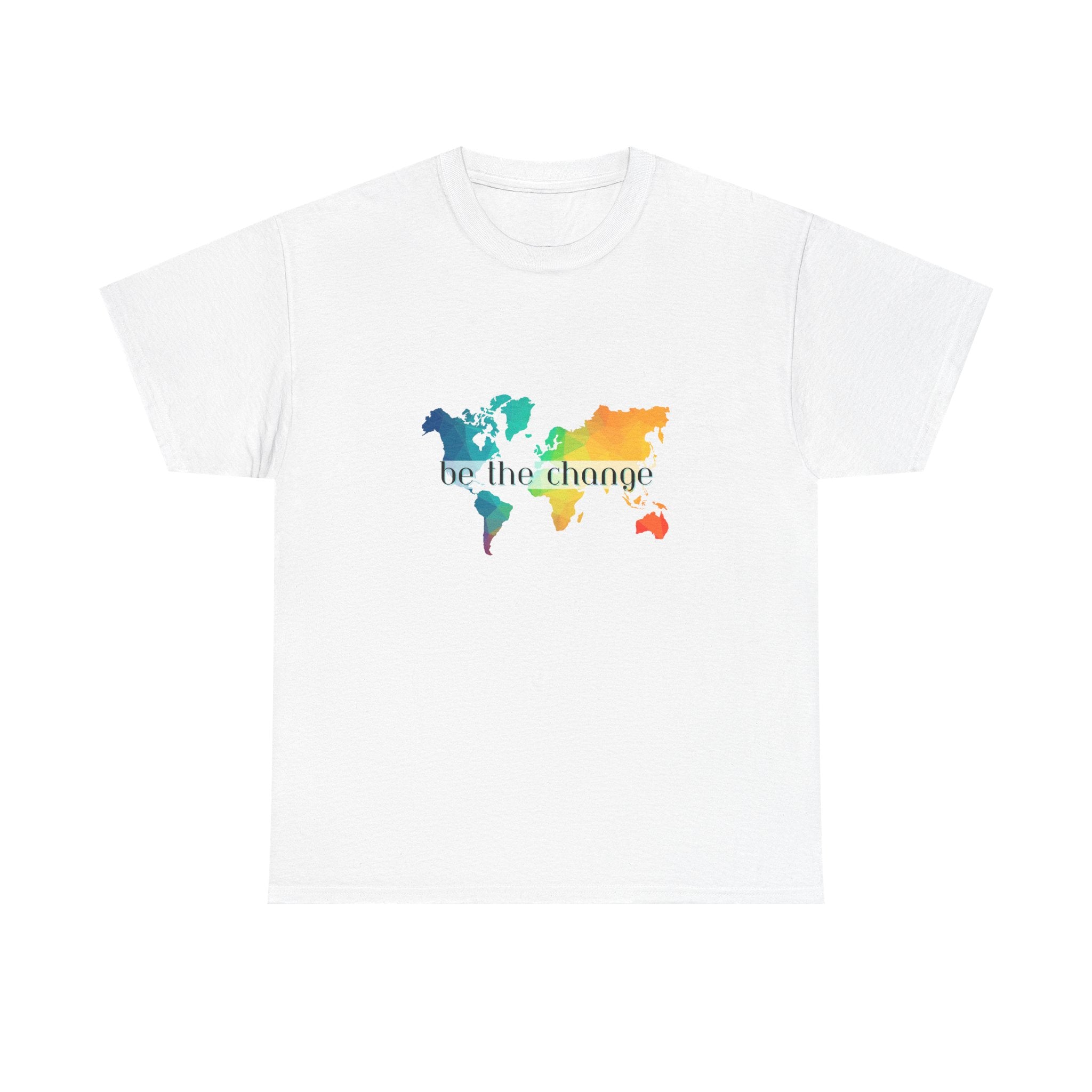 Be the Change World Map Tee