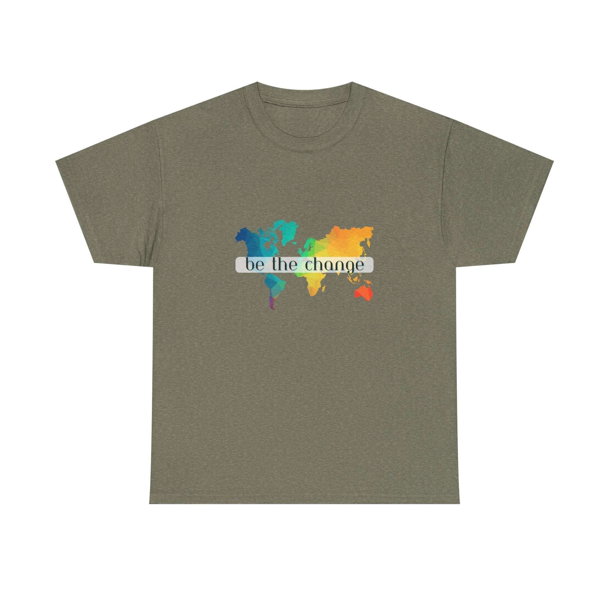 Be the Change World Map Tee