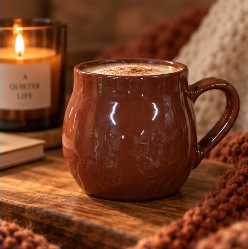 Medium Mug- Rust Red
