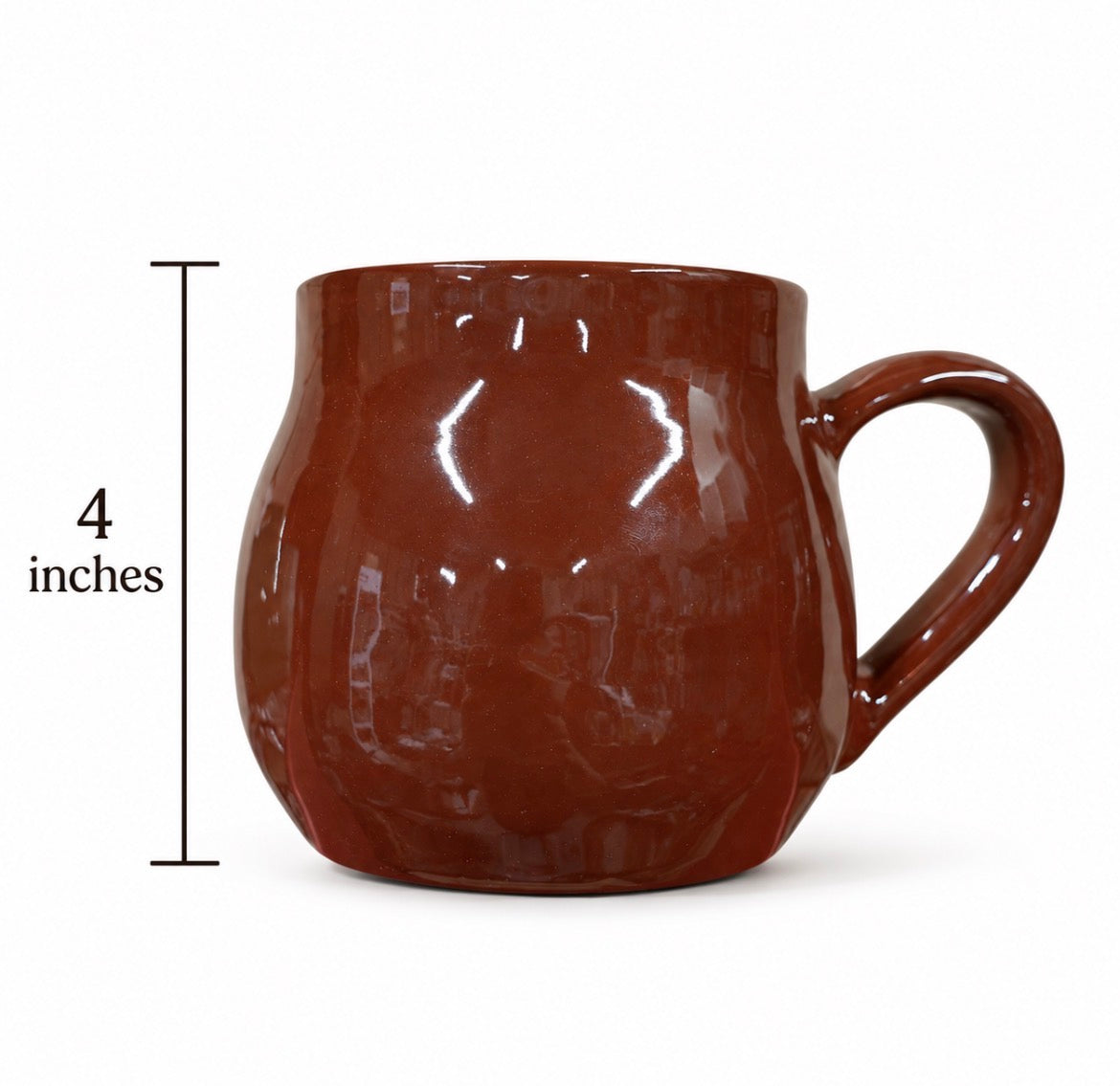 Medium Mug- Rust Red