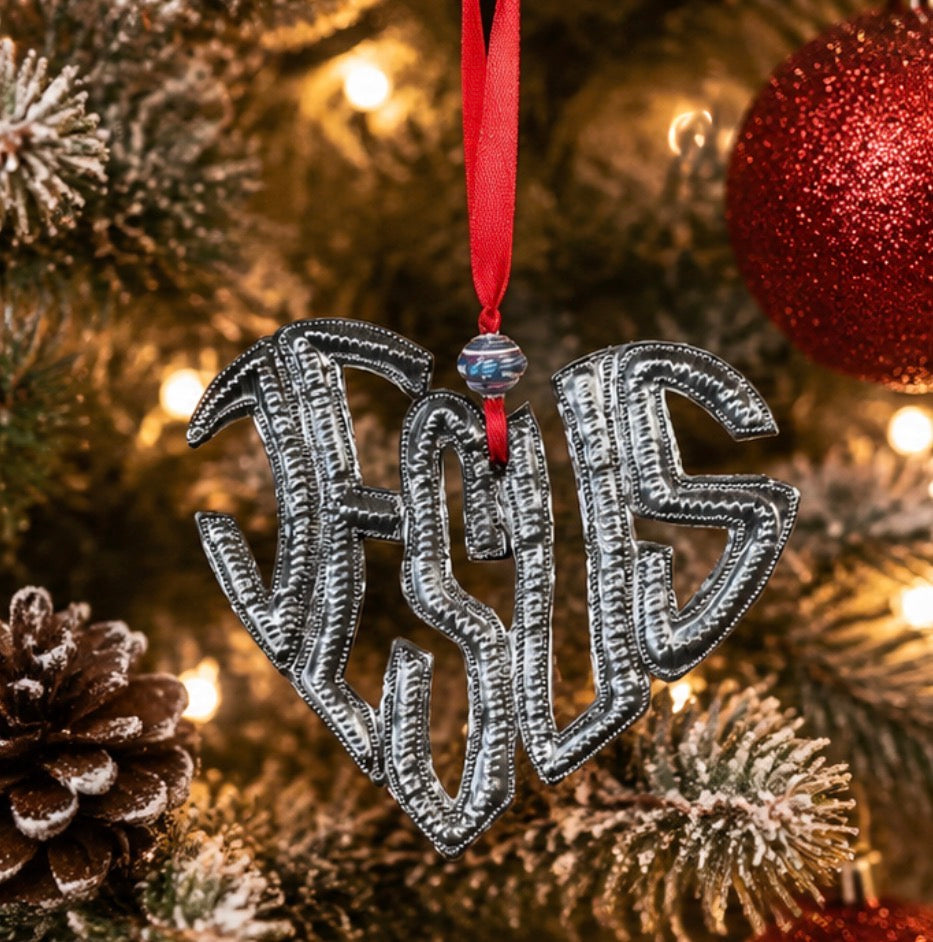 Jesus Ornament Heart