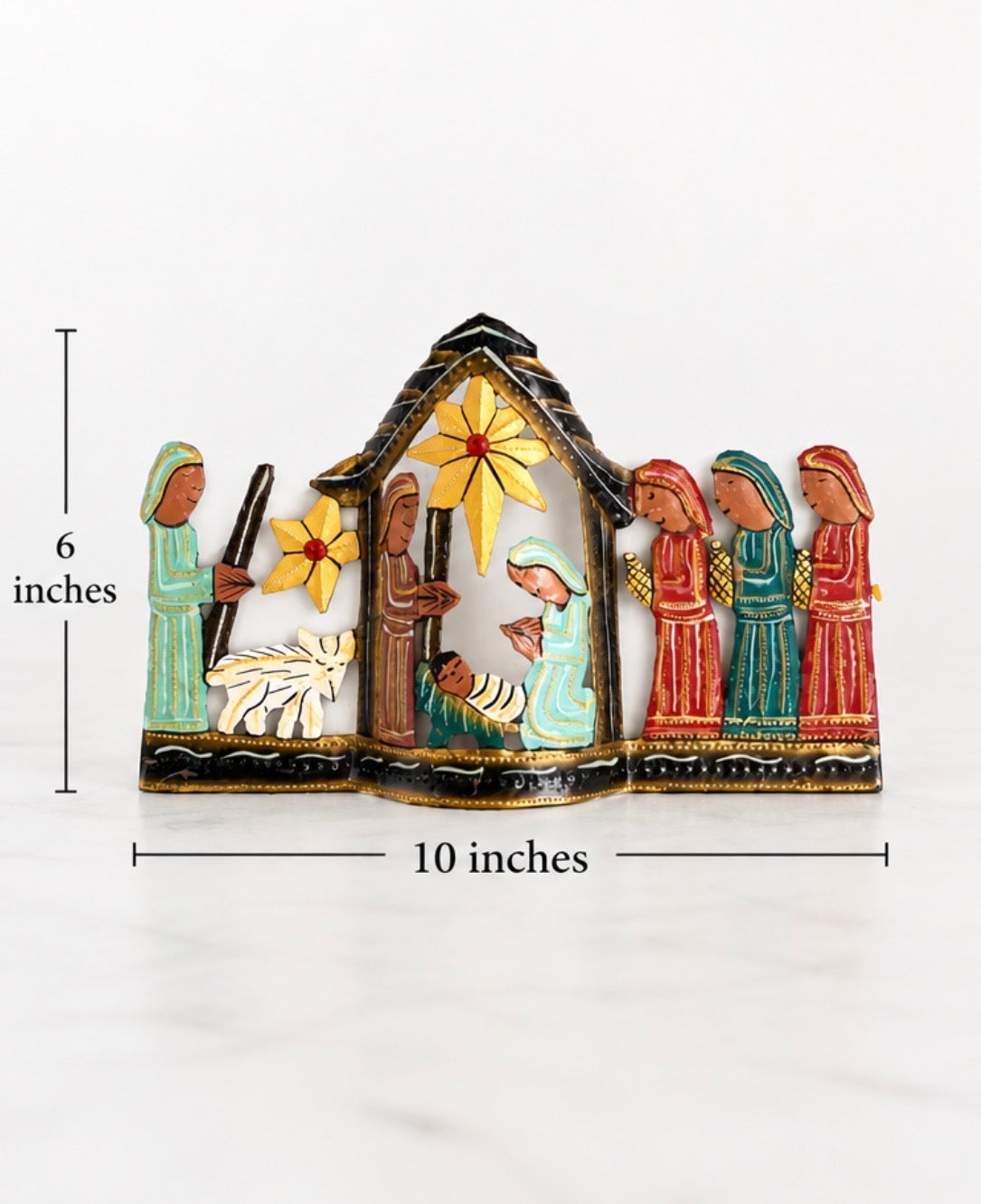 Nativity (Green and Red)