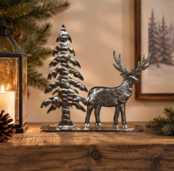 Roodlet Tree and Deer