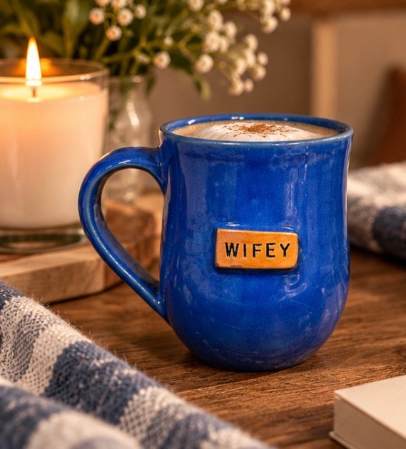 Wifey Mug- Blue