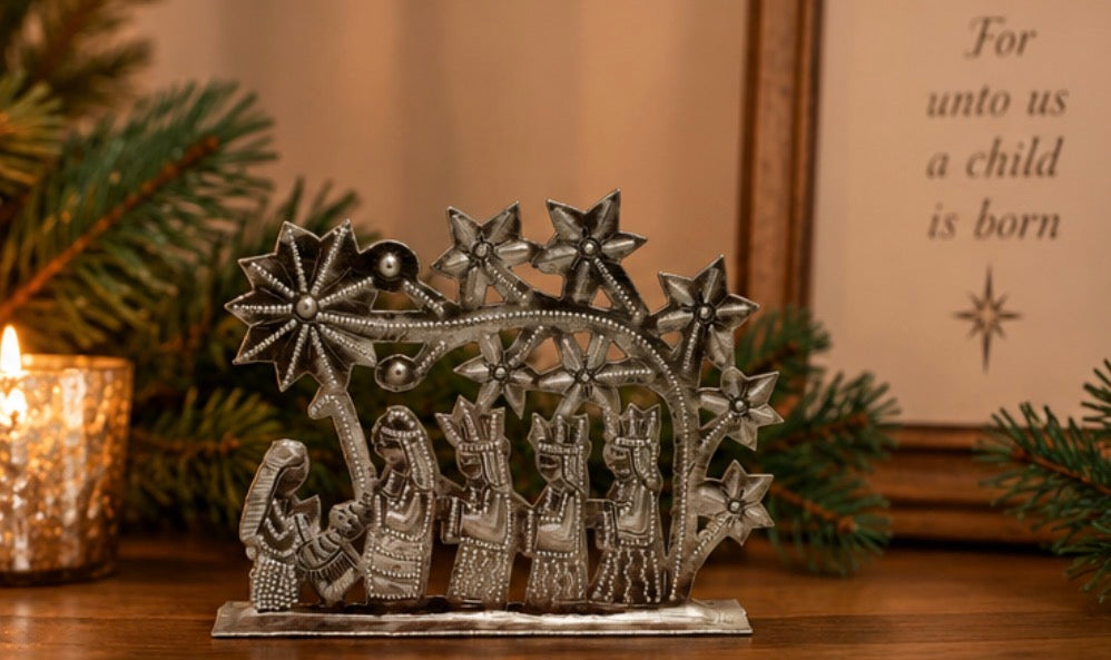 Small Three Kings Nativity