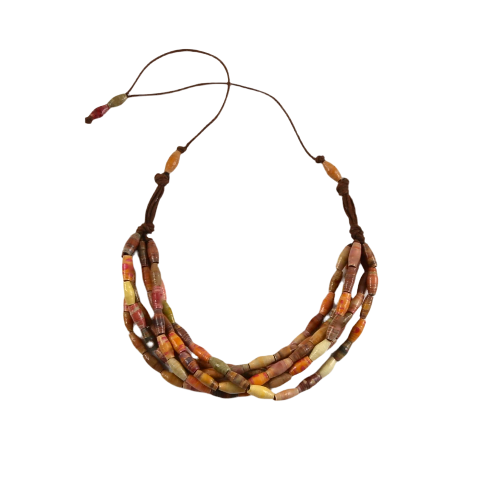 Handmade Bead Statement Necklace