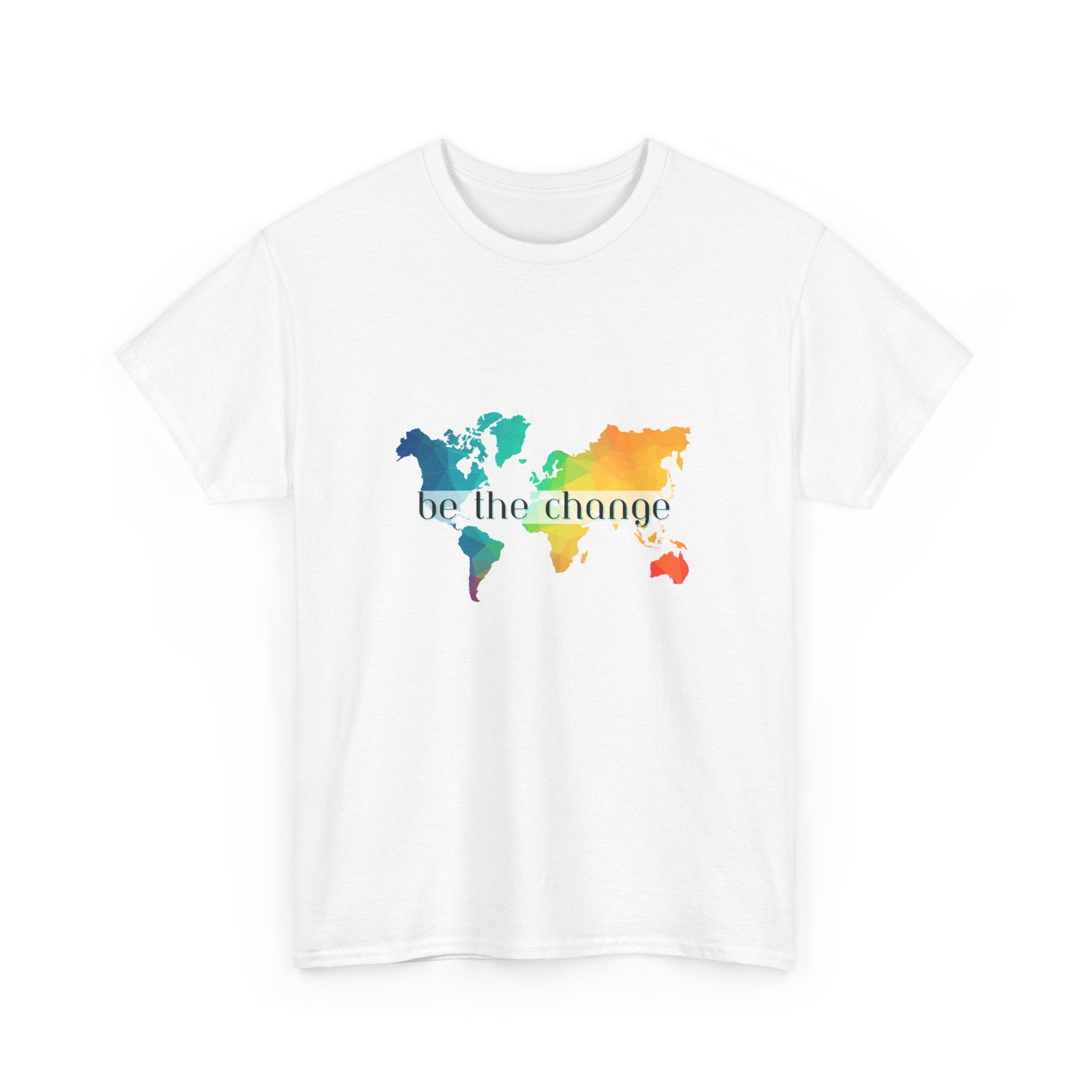 Be the Change World Map Tee