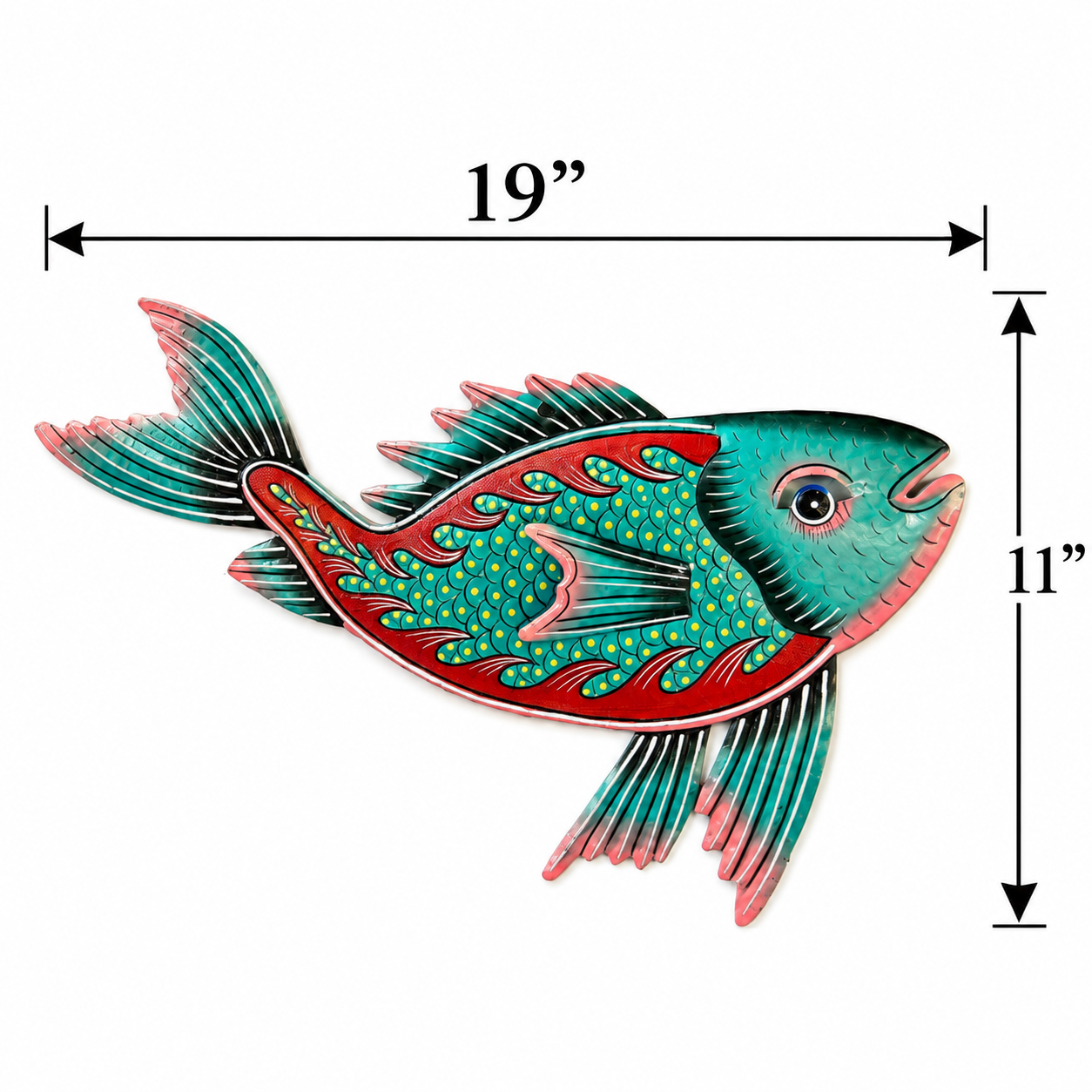 Fish Wish- Turquoise