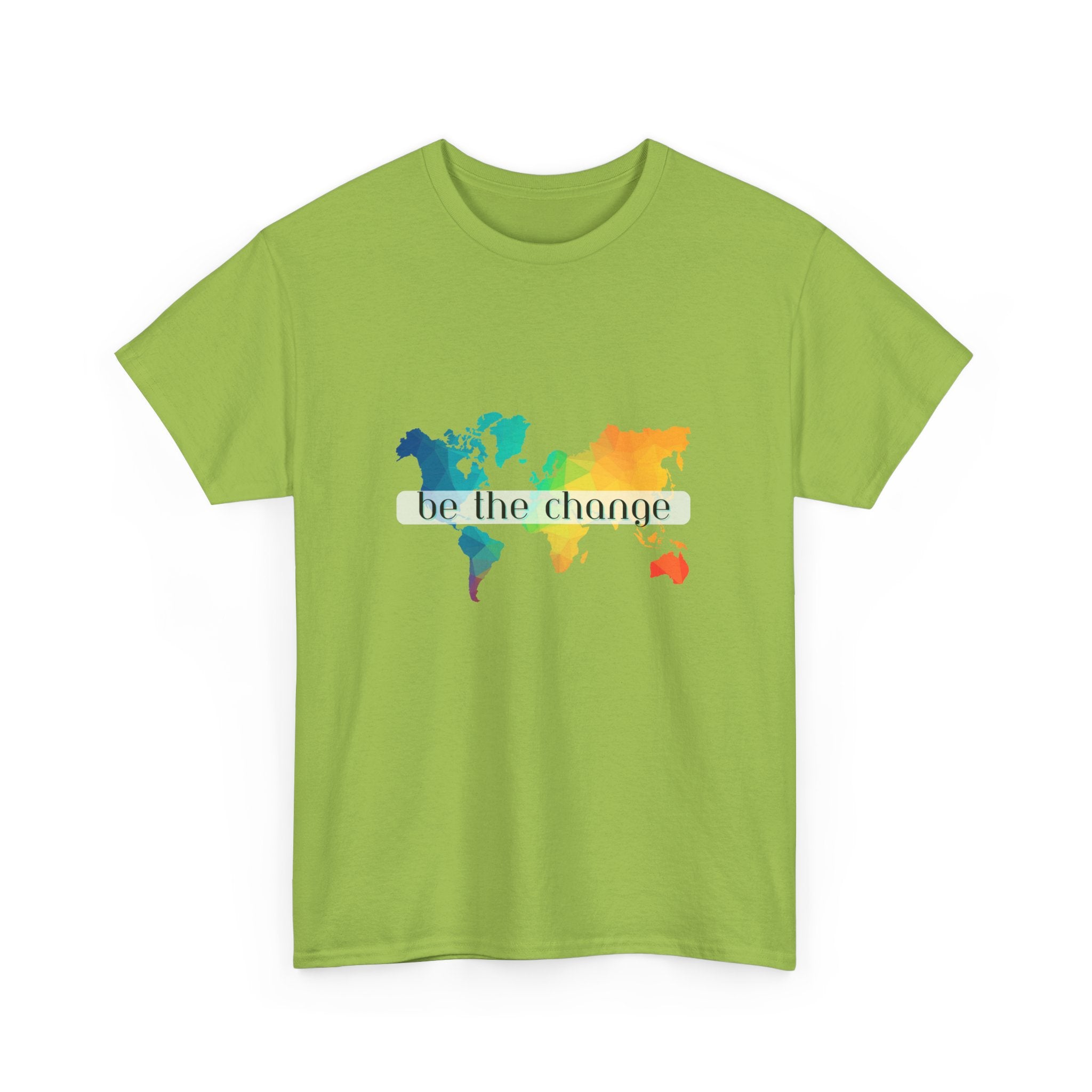 Be the Change World Map Tee