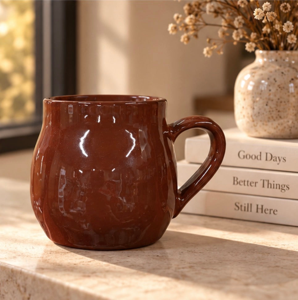 Medium Mug- Rust Red