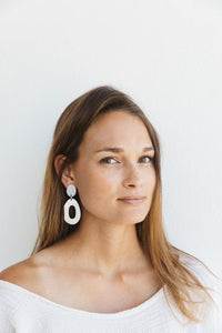 Alexa Aluminum Drop Earrings