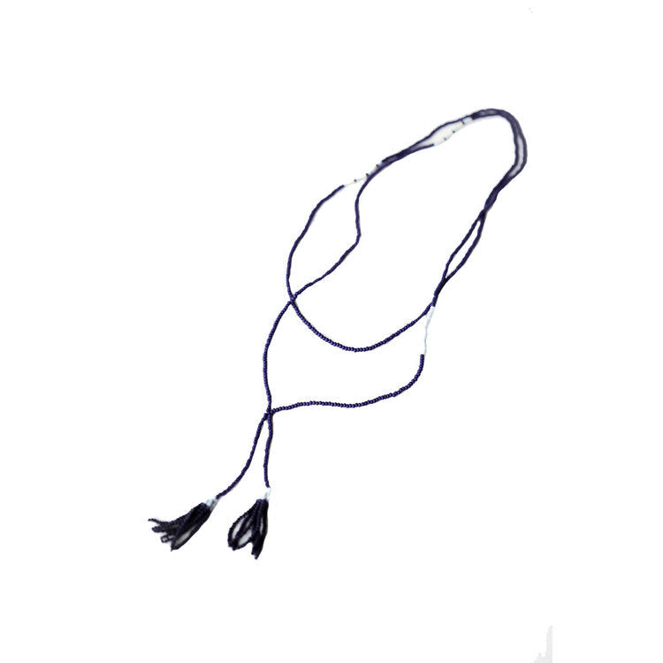 Beaded Tassel Necklace