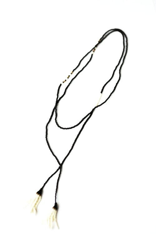 Beaded Tassel Necklace