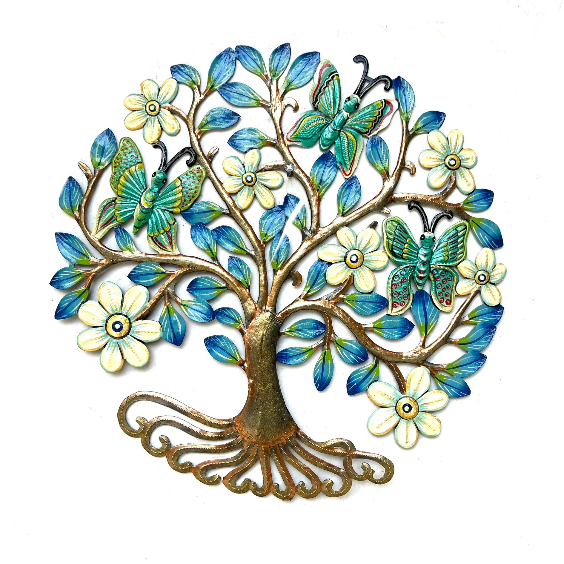 Colbert Bronze Branch Tree & Butterflies