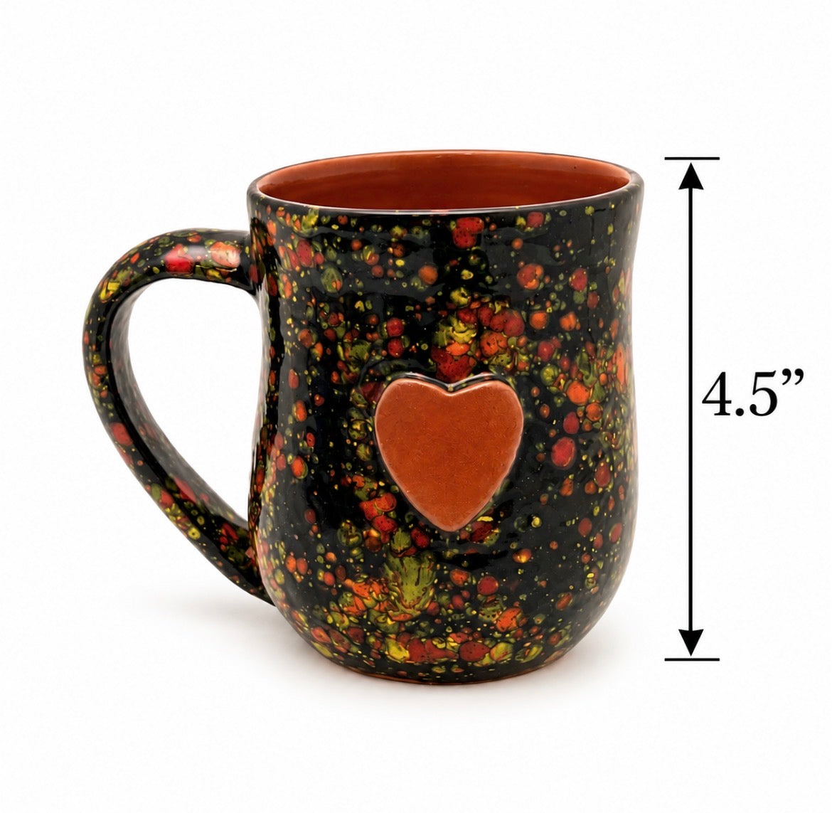 Grande Calliope Mug- Black Explosion