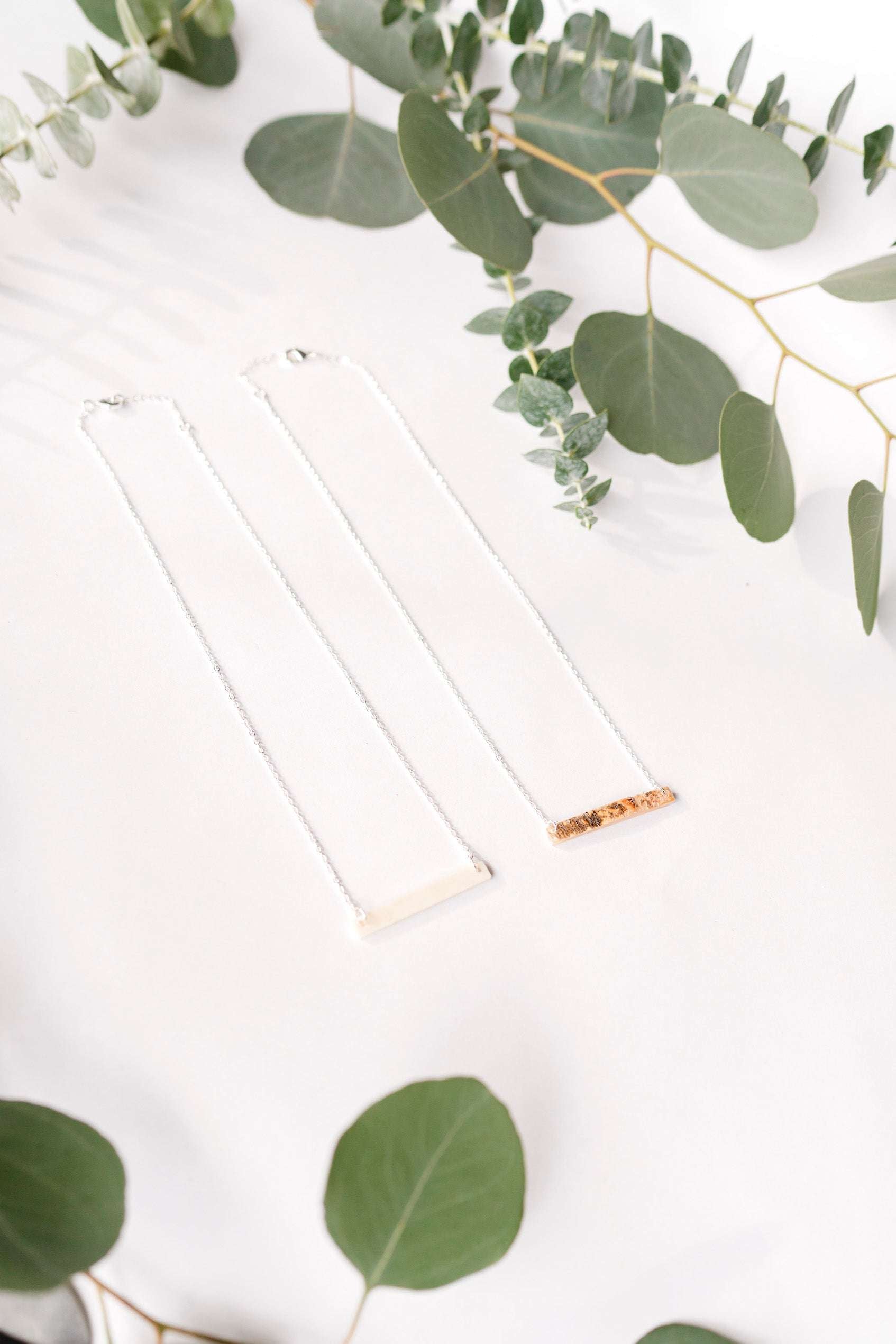 Petite Baguette Necklace by Atelier Calla