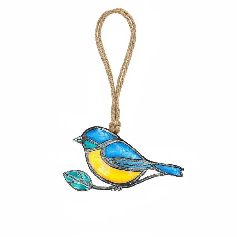 Dove Bird On The Branch Ornament