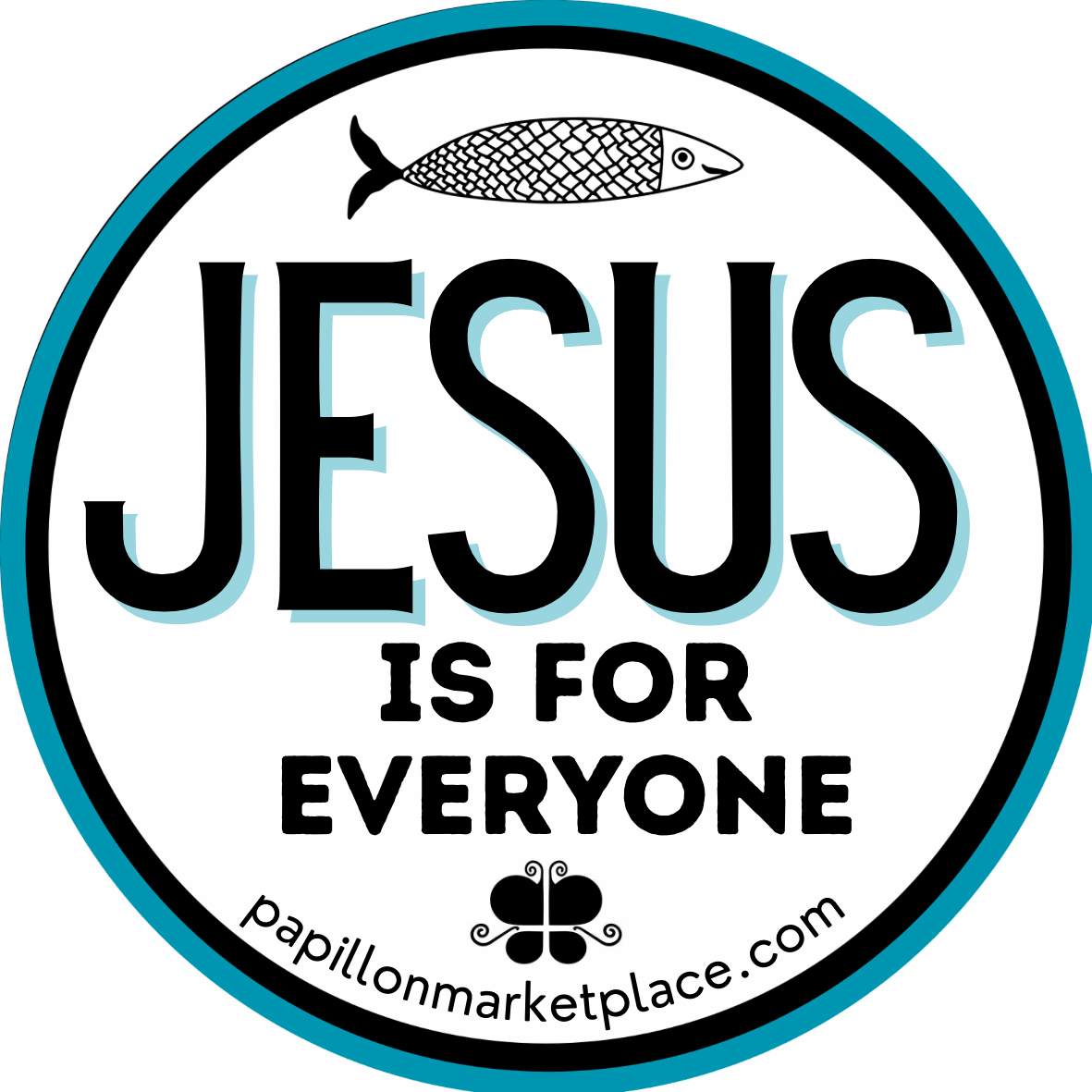 Jesus is for Everyone Sticker