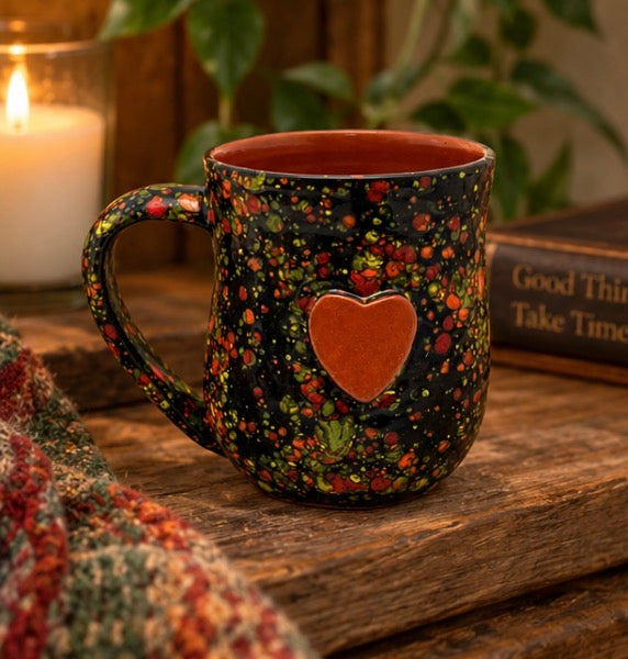 Grande Calliope Mug- Black Explosion