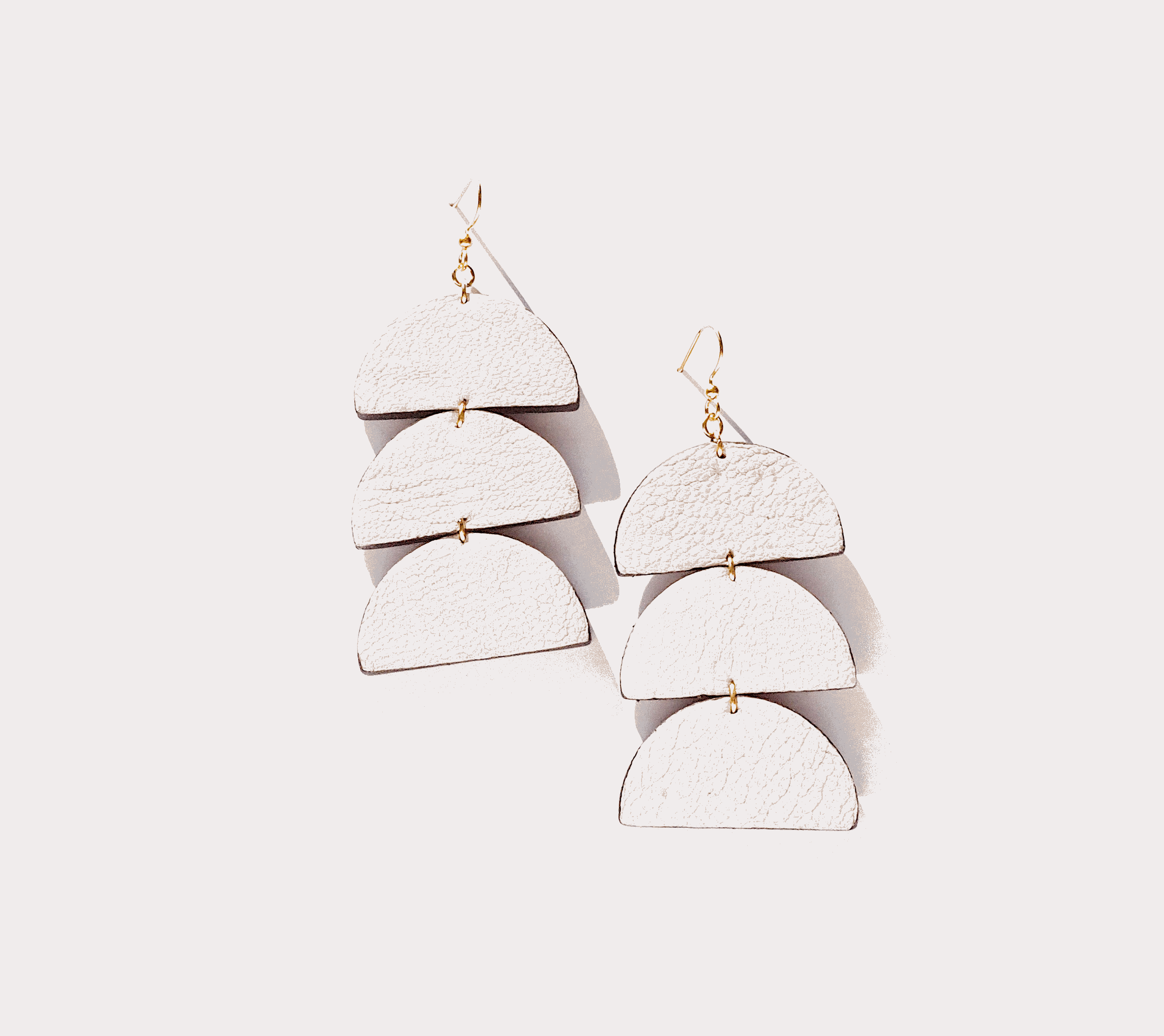Gigi Leather Earrings