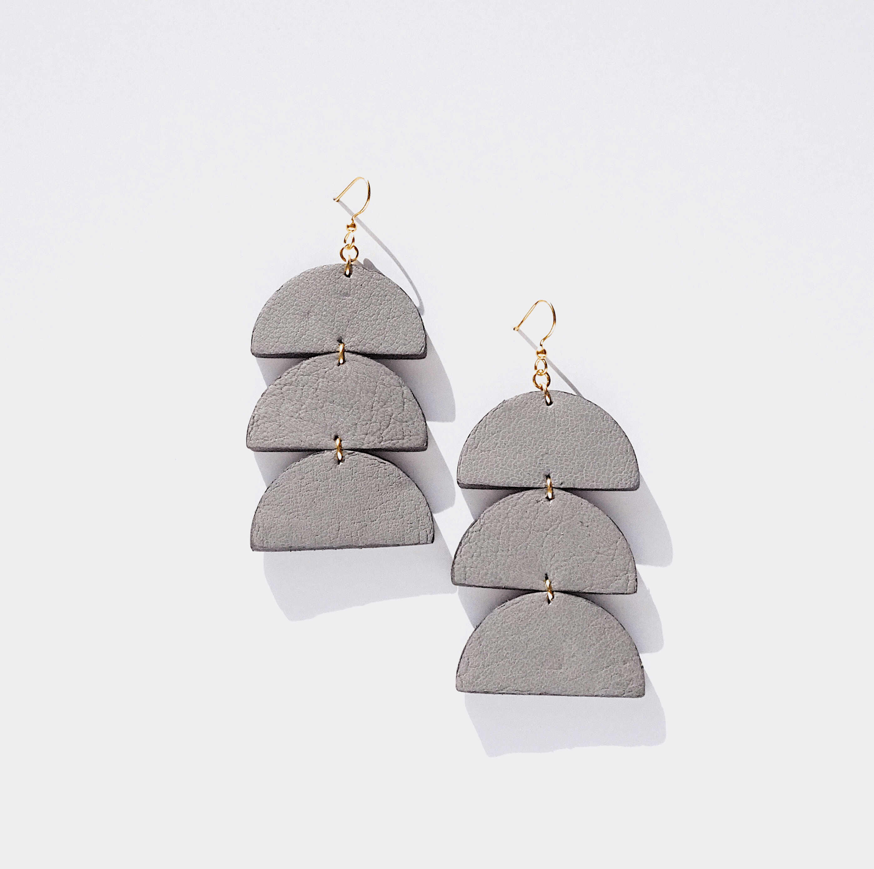 Gigi Leather Earrings
