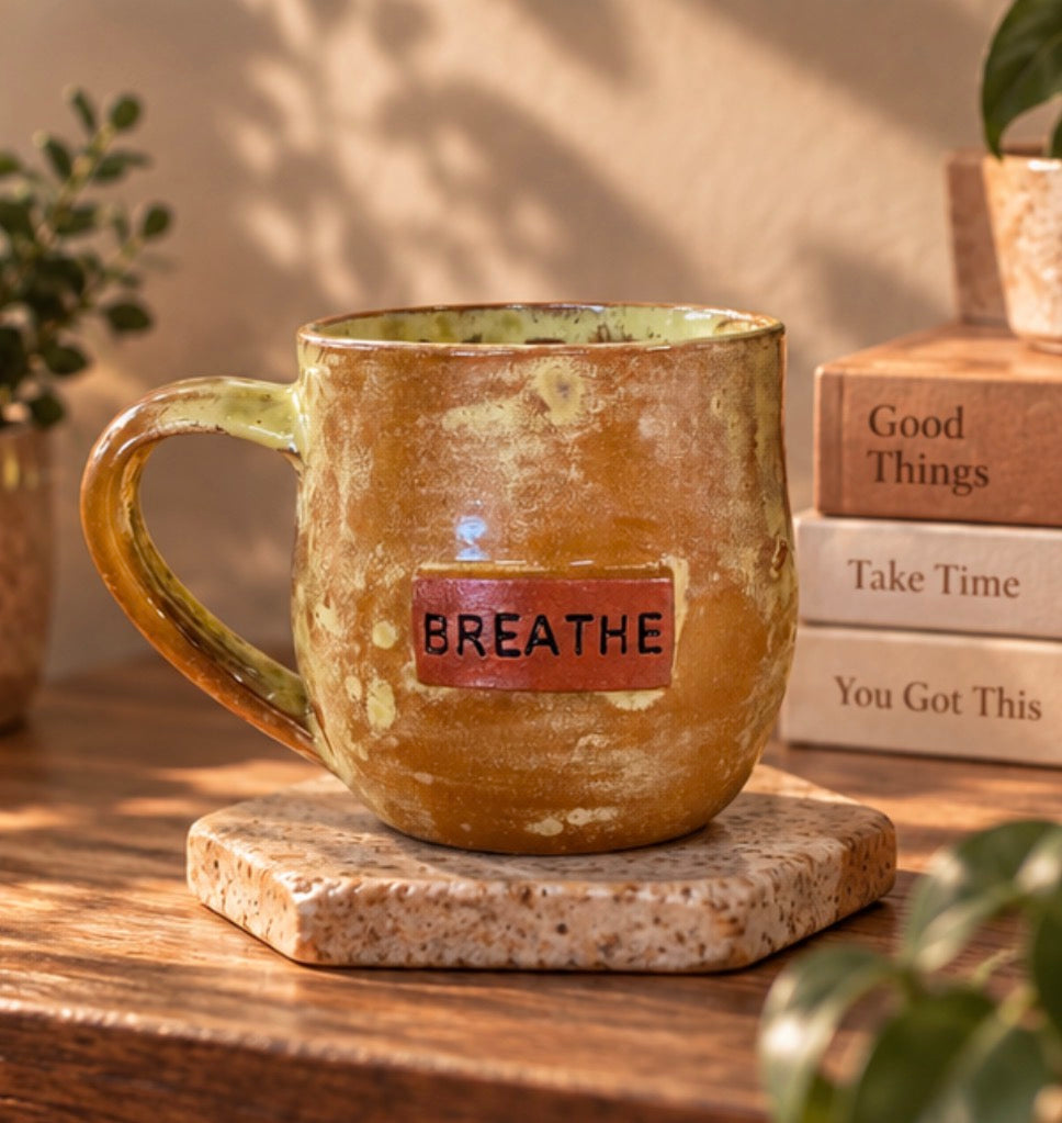 Medium Mug - Breathe