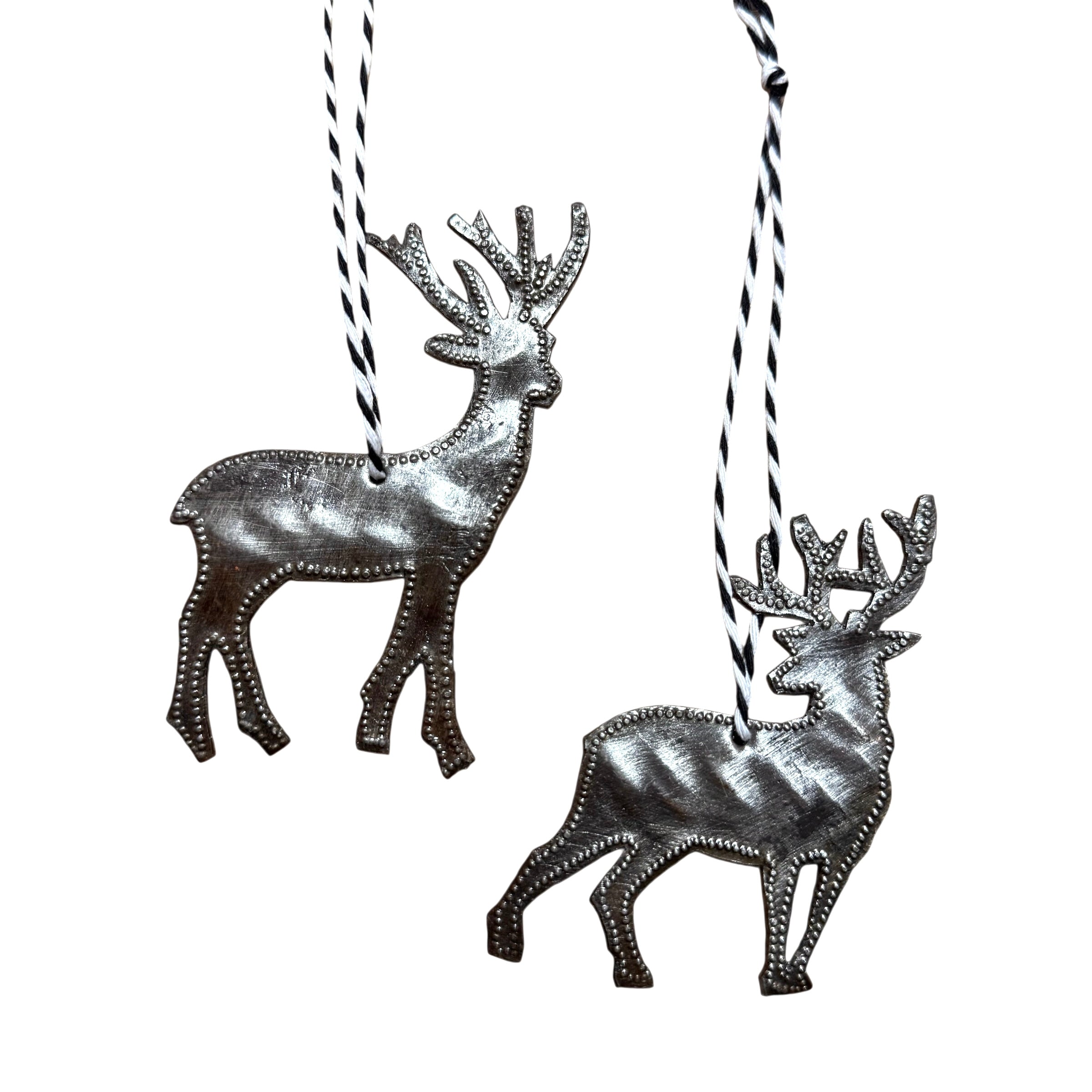 Set of Deer Ornaments
