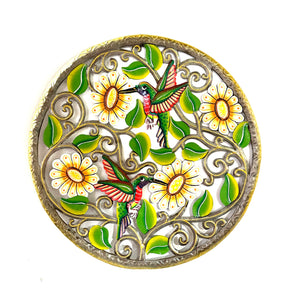 Hummingbirds and Daisies Tree of Life