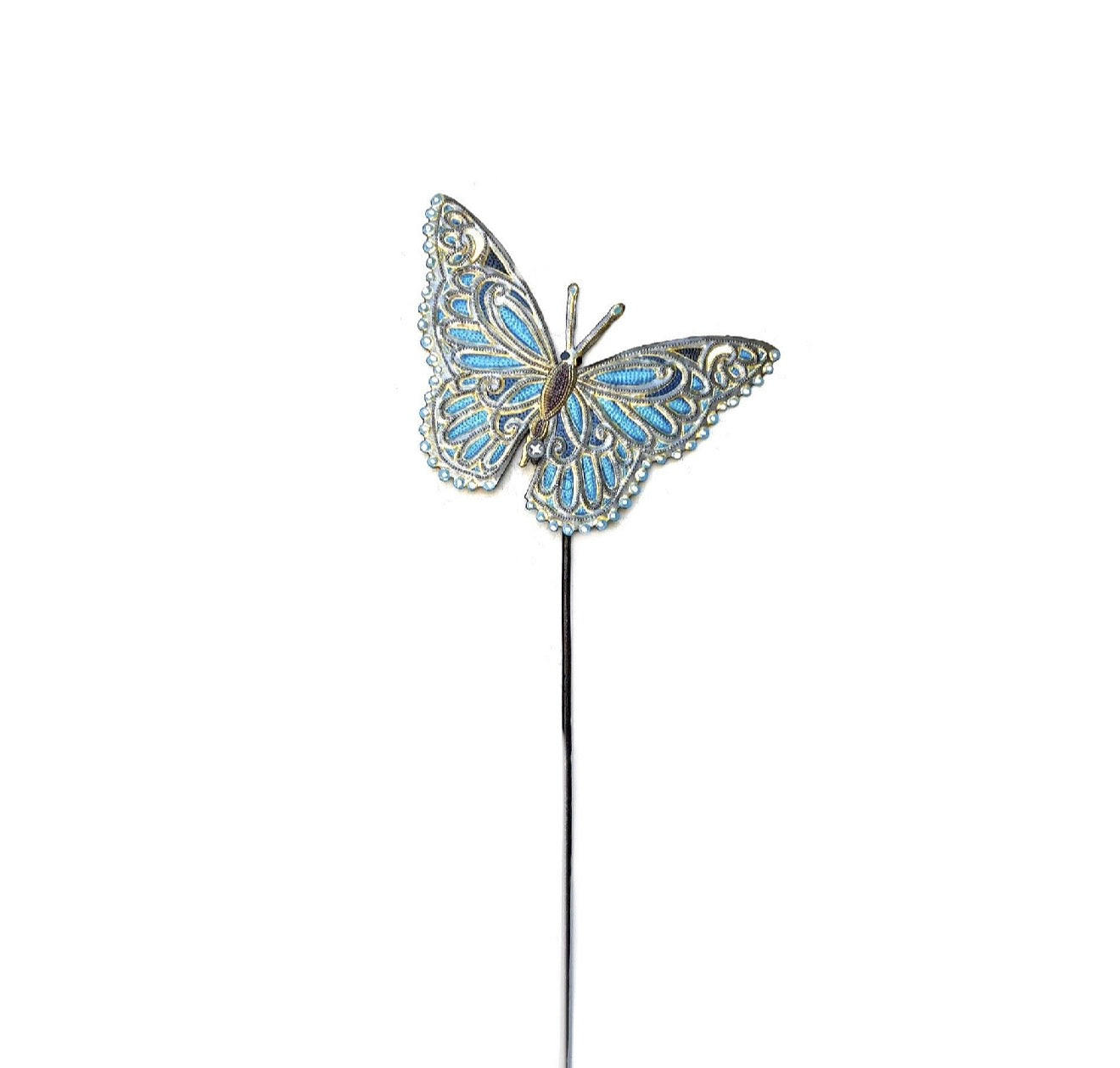 Orilien Blue Butterfly Garden Stake