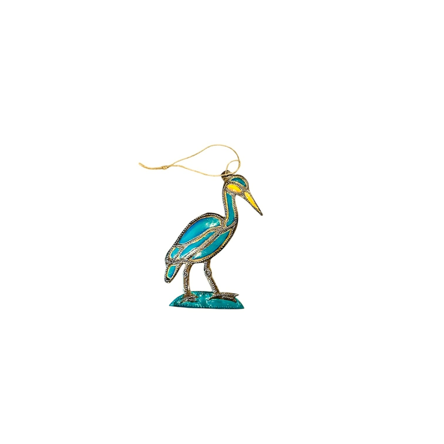 Great Turquoise Heron - Ornament