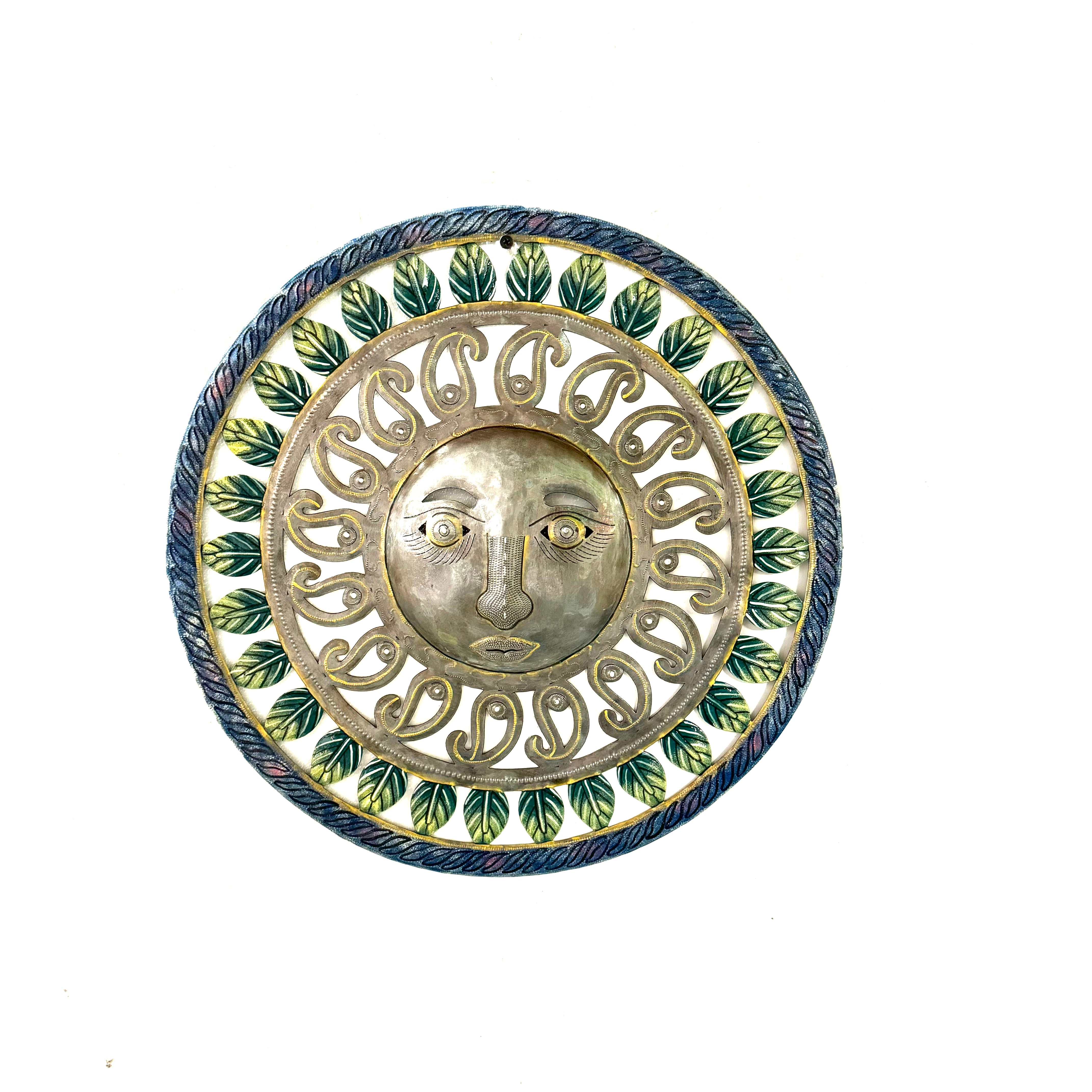 Blue Green Steel Sun