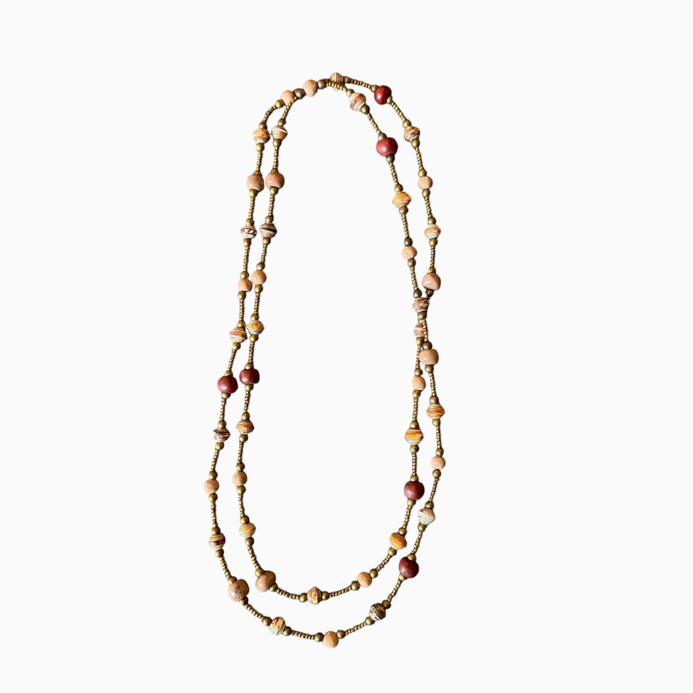 Haitian Signature Necklace- Pebble