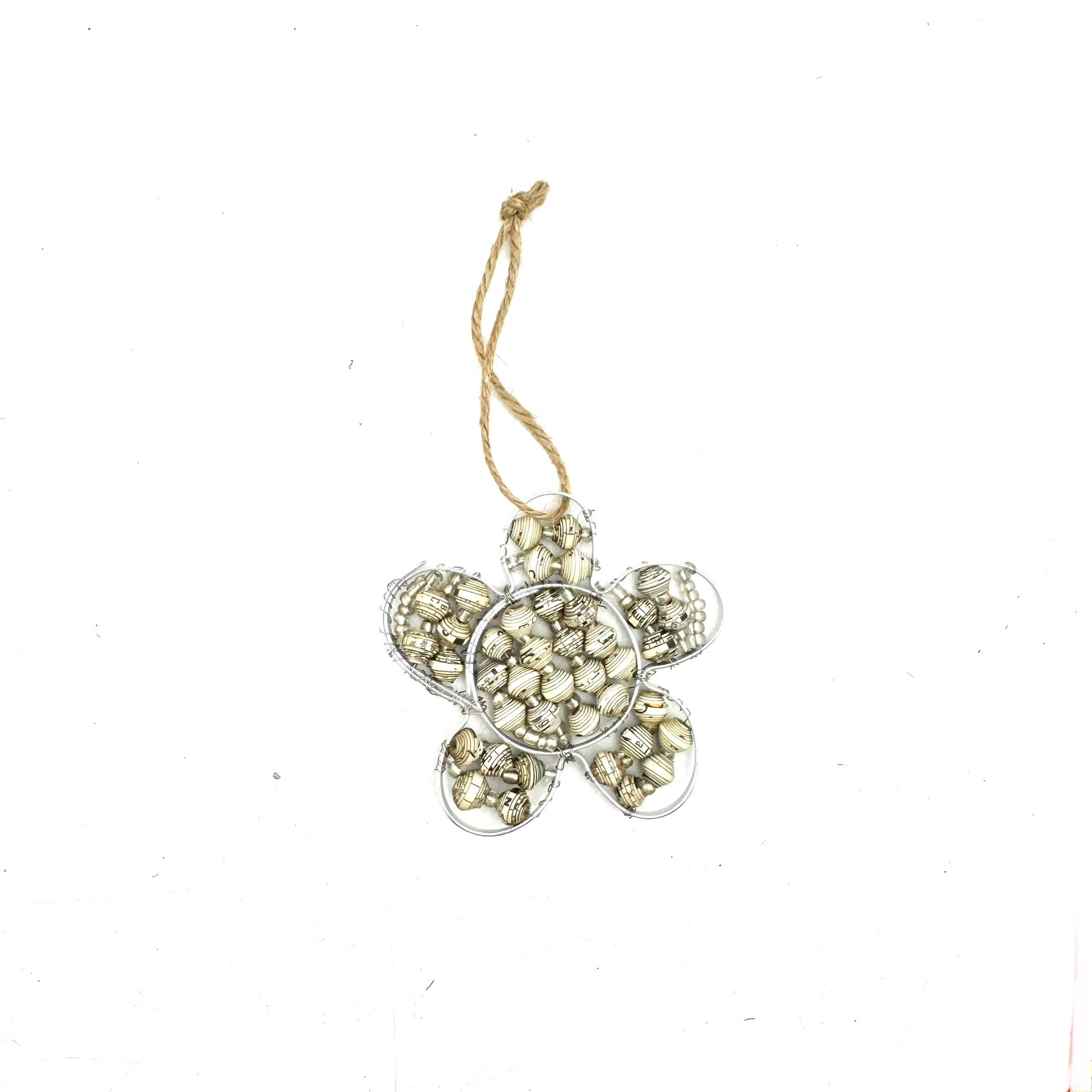 Daisy Cereal Box Wire Ornament