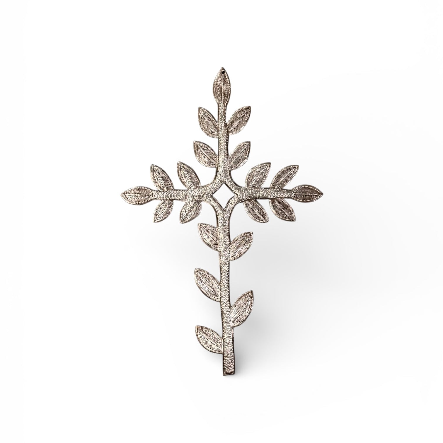 Budding Leaves Cross